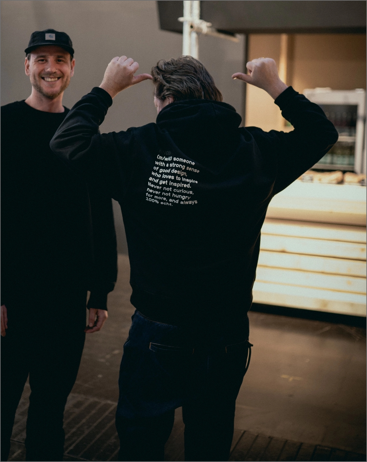 Konrad Knoblauch Hoddie Rückseite Kollektion 2023